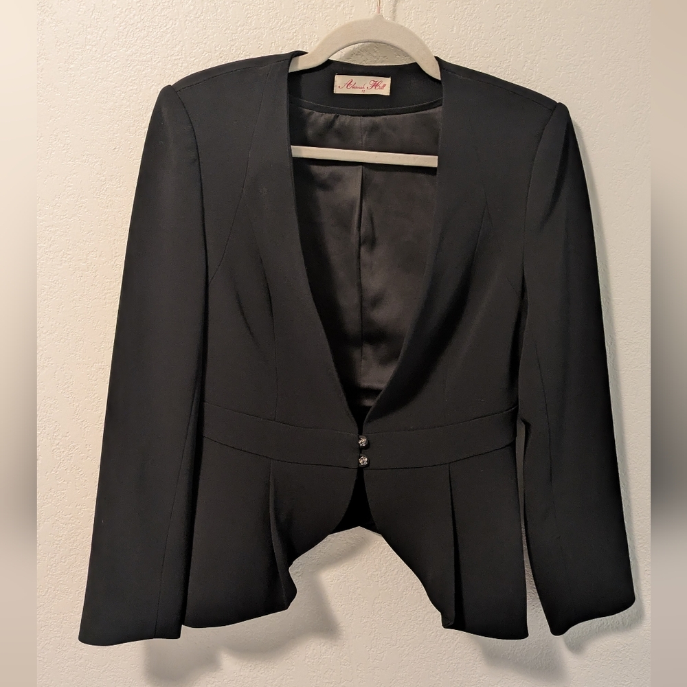 Alannah Hill Black Blazer Professional Tailored Fit